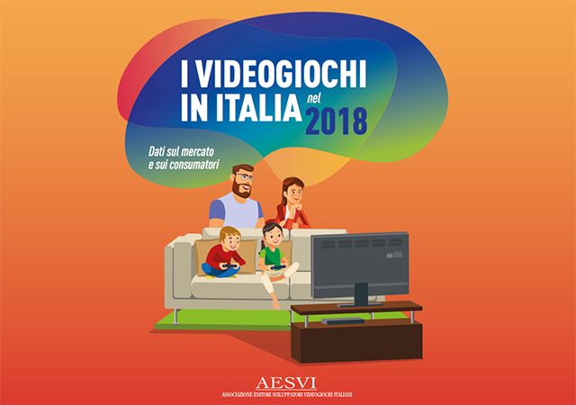 AESVI: mercato videoludico italiano a +18,9%