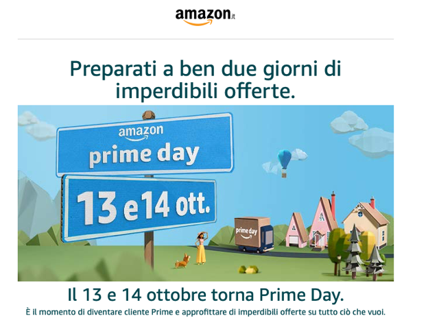 Amazon Prime Day: ecco le date