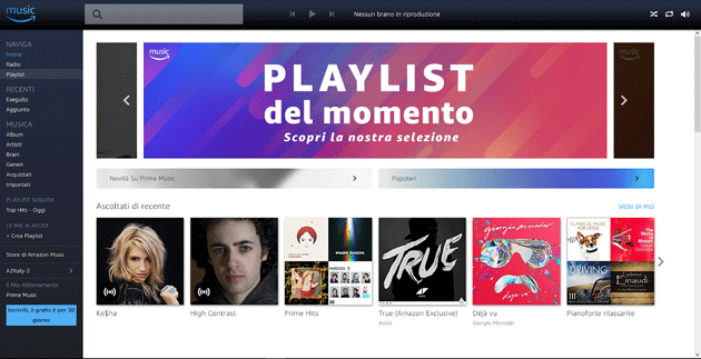 Amazon, il lancio di Prime Music Amazon, il lancio di Prime Music