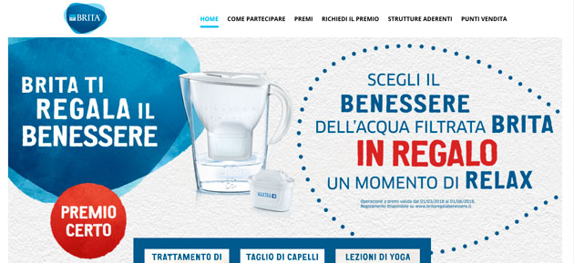 Brita “regala il benessere”