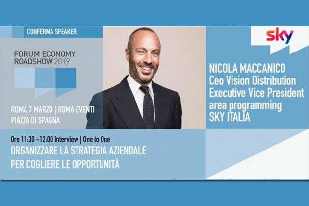 Business People intervista Nicola Maccanico: appuntamento il 7 marzo a Roma Business People intervista Nicola Maccanico: appuntamento il 7 marzo a Roma