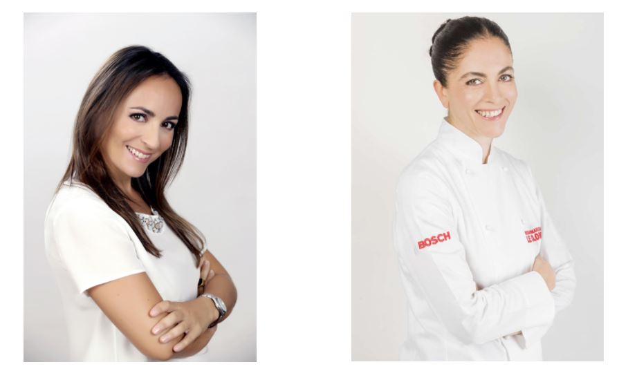 Camila Raznovich e la Chef Rosanna Marziale