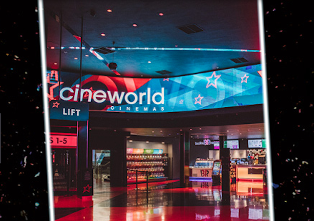 A luglio Cineworld riaprirà i cinema in UK e USA