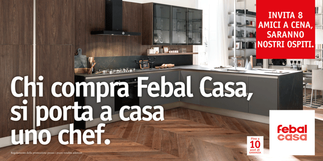 Con Febal Casa, la cena è servita! Con Febal Casa, la cena è servita!