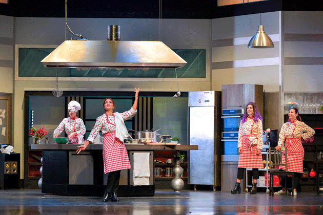 Cucine Lube debutta al Teatro Sistina