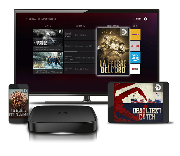 Discovery Channel arriva su Vodafone Tv Discovery Channel arriva su Vodafone Tv