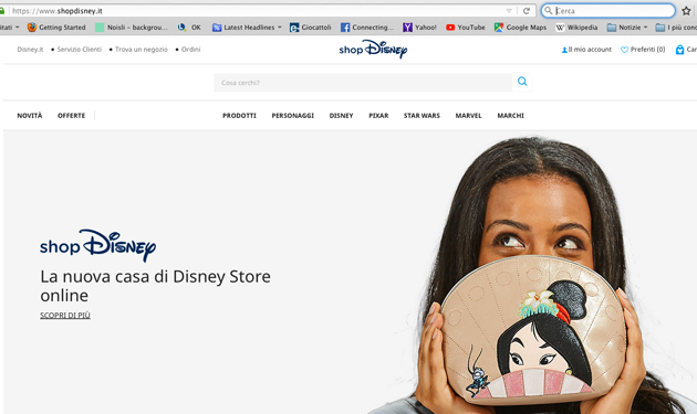 Disney EMEA presenta shopDisney Disney EMEA presenta shopDisney