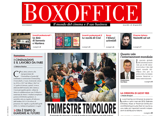 È online il nuovo Box Office