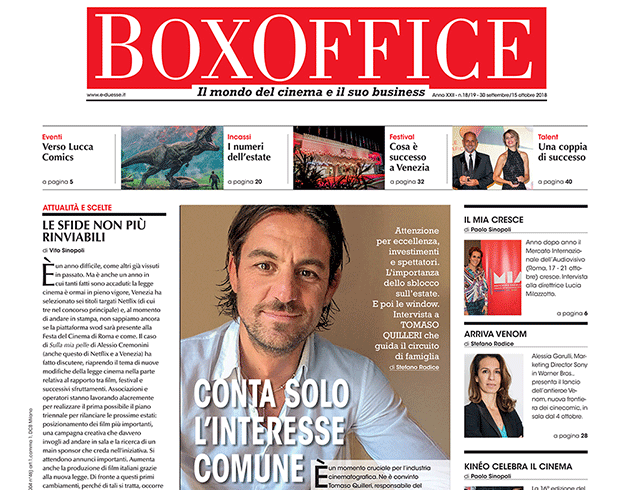 È online il nuovo numero di Box Office