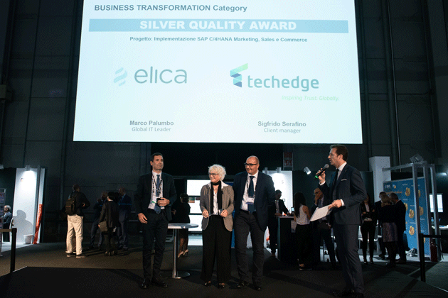 Elica è Silver Winner dei SAP Quality Awards