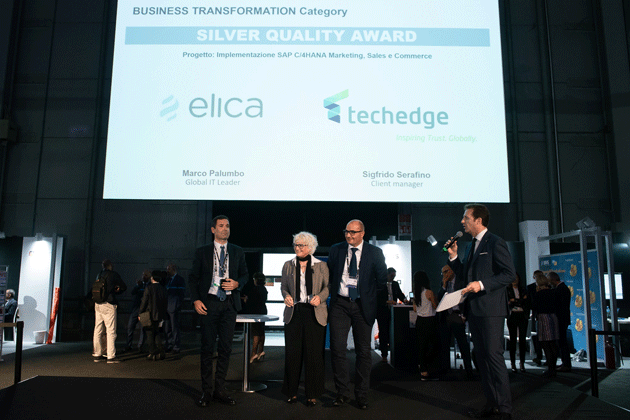 Elica è Silver Winner dei SAP Quality Awards Elica è Silver Winner dei SAP Quality Awards