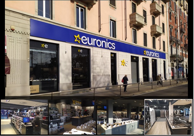 Euronics inaugura un nuovo concept store a Milano