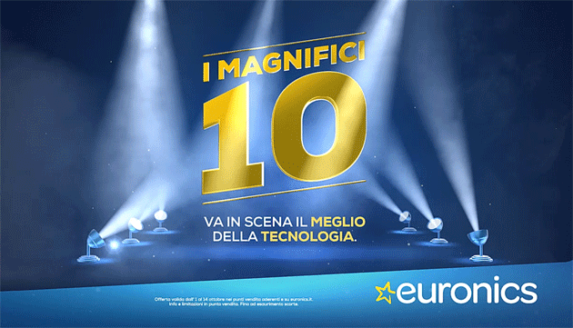 Euronics lancia ‘I Magnifici 10′
