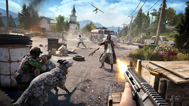 Far Cry 5 è il secondo lancio più importante di sempre per Ubisoft Far Cry 5 è il secondo lancio più importante di sempre per Ubisoft