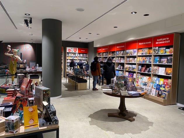 Feltrinelli Comics & Games: il mondo di Lucca sbarca in libreria Feltrinelli Comics & Games: il mondo di Lucca sbarca in libreria