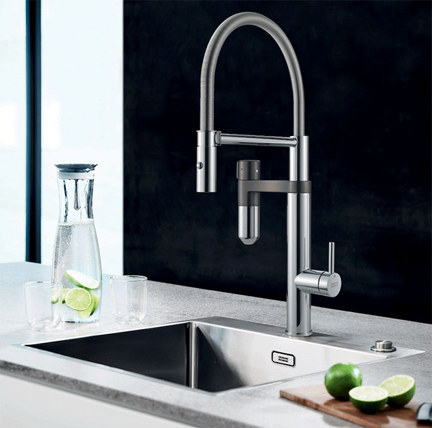 Franke, arriva il depuratore dell’acqua salva spazio Franke, arriva il depuratore dell’acqua salva spazio