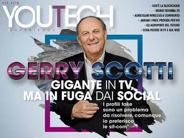 Gerry Scotti protagonista di YouTech di ottobre