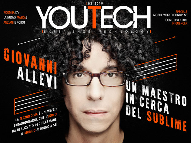 Giovanni Allevi in cover su YouTech marzo