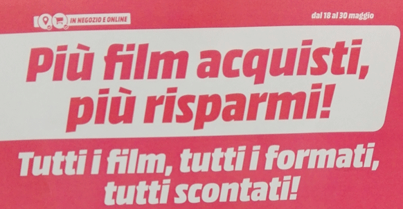 Home video scontato da Media World Home video scontato da Media World