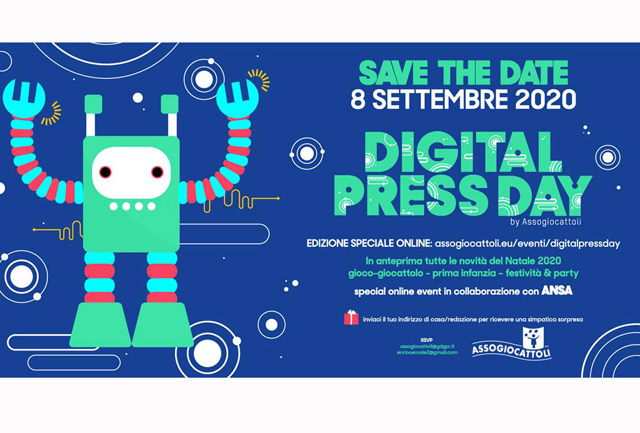 Il Press day di Assogiocattoli diventa digital Il Press day di Assogiocattoli diventa digital