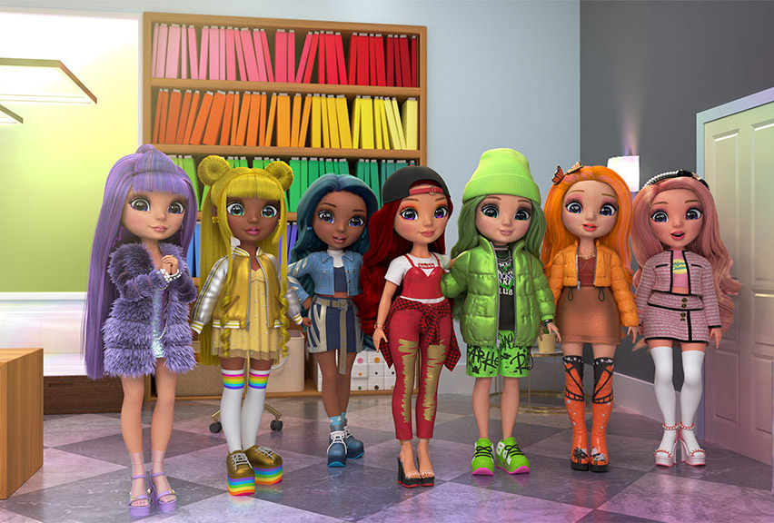 Il mondo colorato di Rainbow High prende vita in una nuova web serie Il mondo colorato di Rainbow High prende vita in una nuova web serie