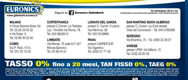 Il pv Galimberti/Euronics di Trieste a? Il pv Galimberti/Euronics di Trieste a?