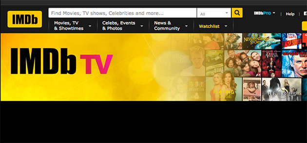 Imdb Tv presto in Europa Imdb Tv presto in Europa