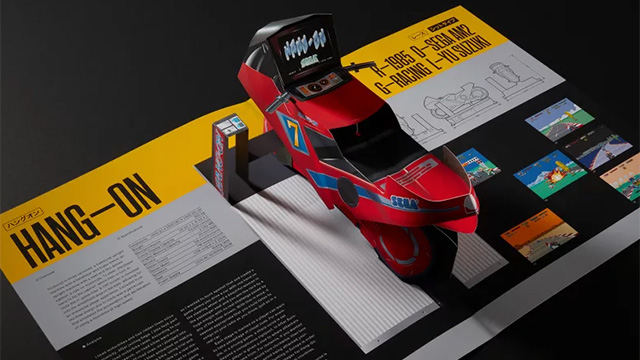 In arrivo un libro pop-up sulla storia dei cabinati Sega