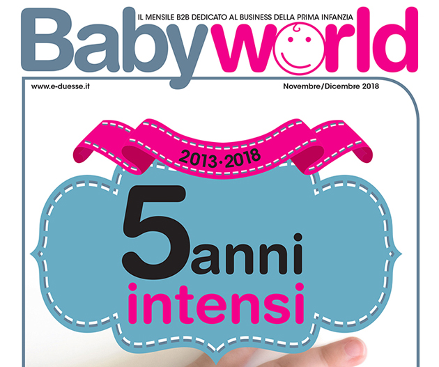 In distribuzione il numero che celebra i primi 5 anni di Babyworld
