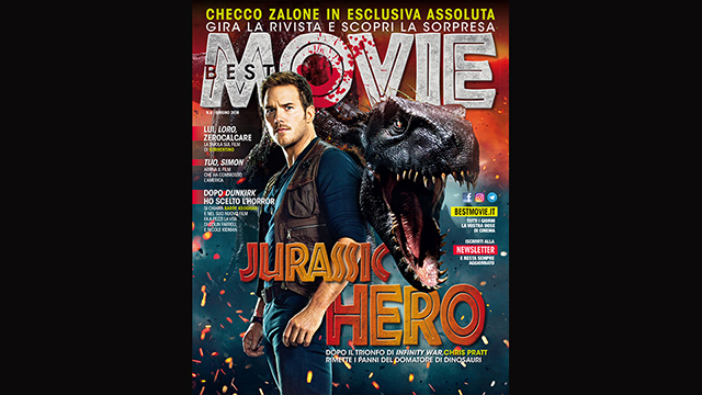 La Cover Story di Best Movie di giugno è dedicata a Jurassic World: Il regno distrutto