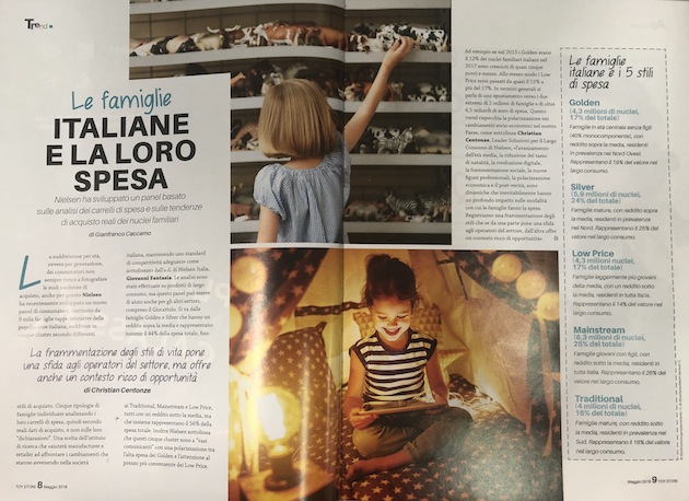 Le famiglie italiane e la loro spesa Le famiglie italiane e la loro spesa
