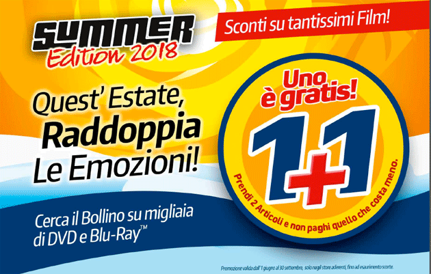 Le promozioni estive di Blockbuster Village