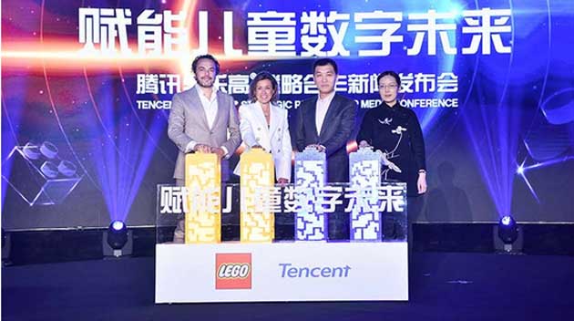 Lego partnership con Tencent