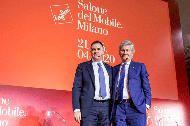 Luti e Orsini presentano il Salone del Mobile.Milano 2020