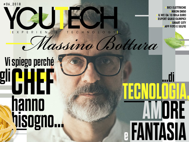 Massimo Bottura protagonista della cover di YouTech Massimo Bottura protagonista della cover di YouTech