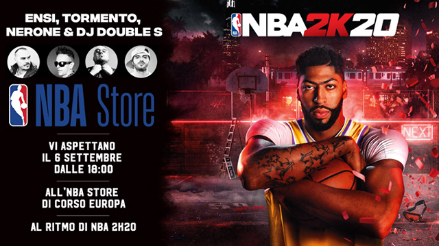 NBA 2K20: evento lancio a Milano