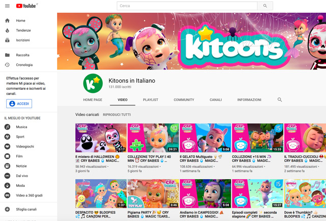 Nasce Kitoons, il nuovo canale YouTube di IMC Toys