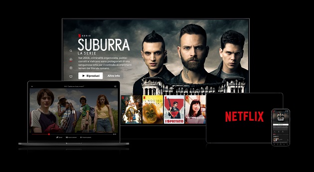 Netflix: 4.6mln gli abbonati italiani Netflix: 4.6mln gli abbonati italiani