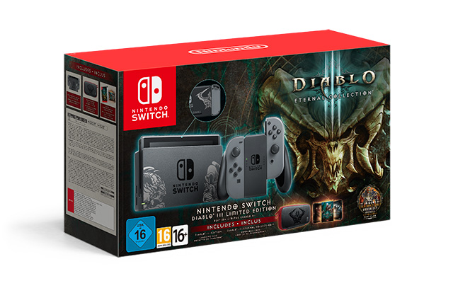 Nintendo: Switch in bundle con Diablo 3 Nintendo: Switch in bundle con Diablo 3