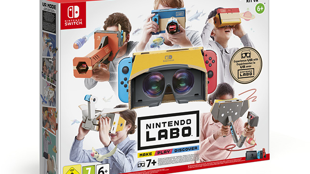 Nintendo annuncia Labo: Kit VR