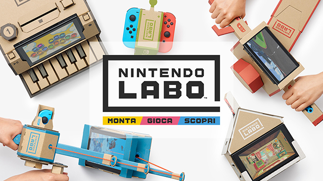 Nintendo: in vendita online le parti di ricambio per Labo