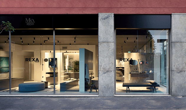 Nuovo flagship store Rexa Design a Milano