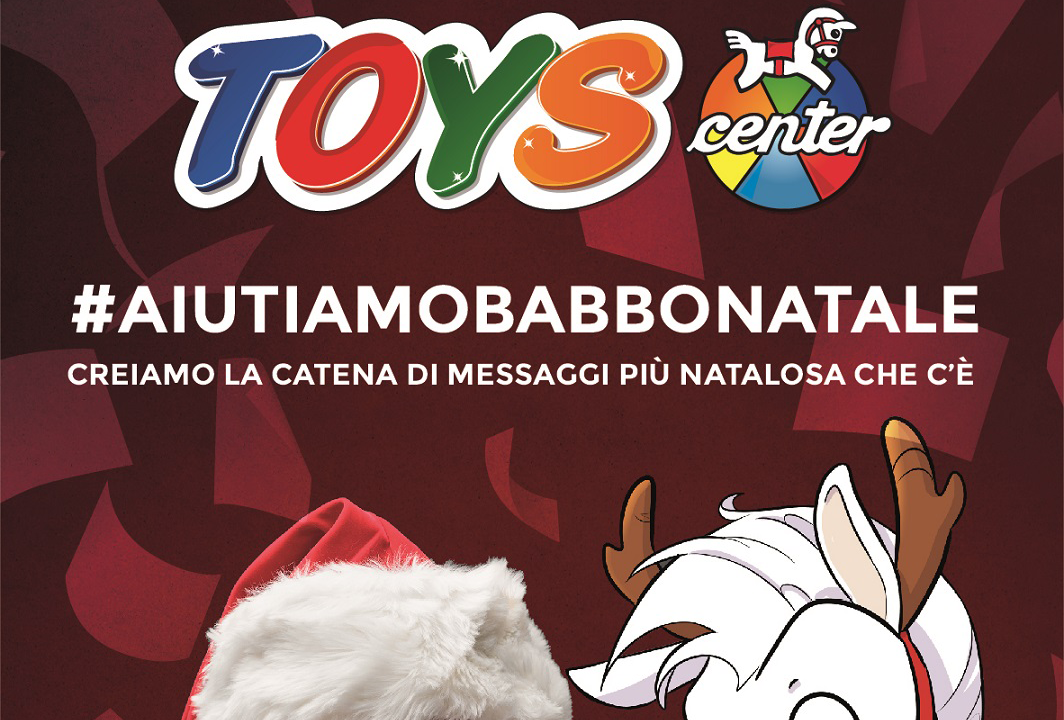 Parte la campagna social di Toys Center #aiutiamobabbonatale
