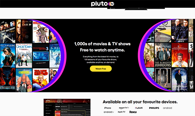 Pluto Tv presto in Italia Pluto Tv presto in Italia