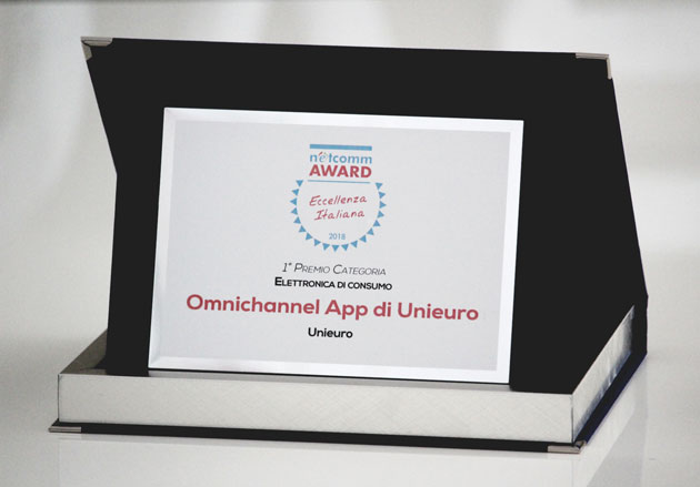 Premio per Unieuro al Netcomm E-commerce Award