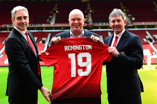 Remington e Manchester United siglano un accordo globale pluriennale