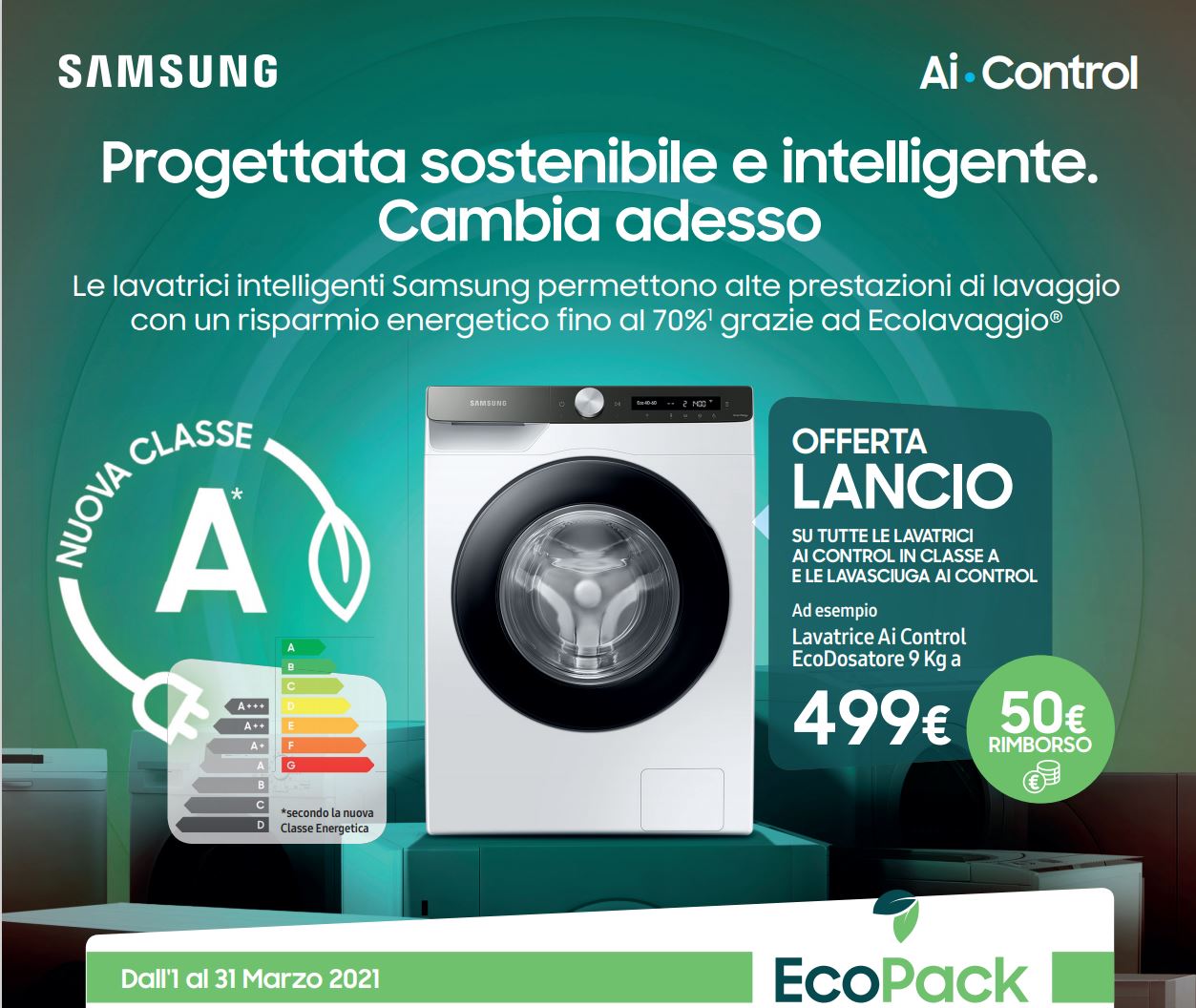 Samsung: è attiva la promo “Passa ad AI Control” Samsung: è attiva la promo “Passa ad AI Control”