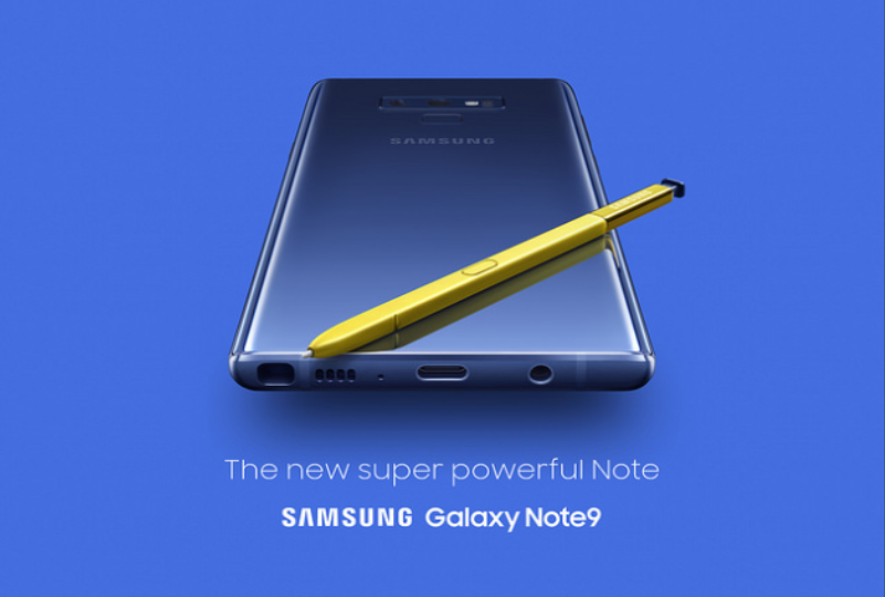 Samsung presenta Galaxy Note 9