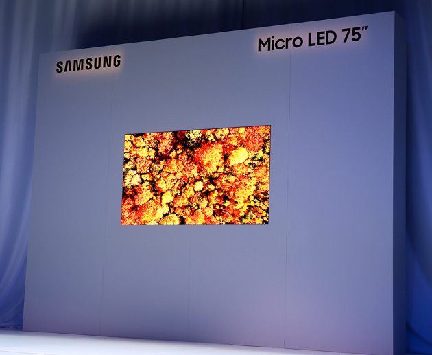 Samsung rilancia sulla tecnologia MicroLed