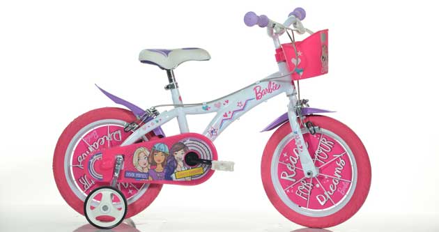 Sfreccia con Barbie By Dino Bikes